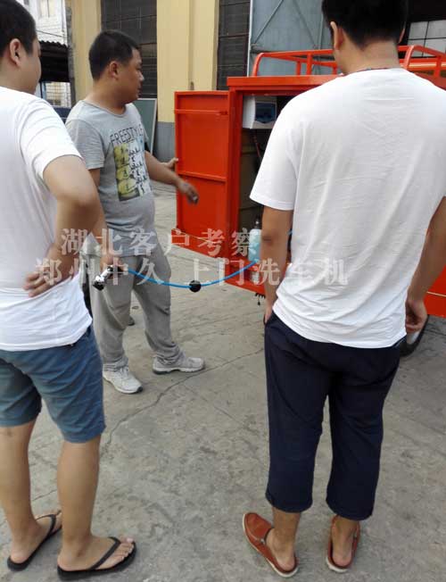 湖北青年訂購開啟上門洗車創業 湖北青年訂購開啟上門洗車創業