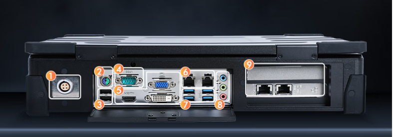 VGA、HDMI和DVI-D接口