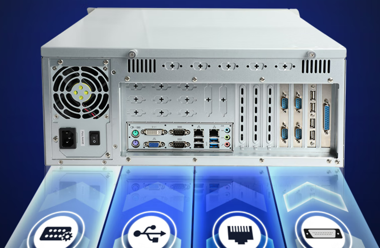 本機(jī)擁有6個(gè)串口，10個(gè)USB接口（2給USB3.0），2個(gè)千兆網(wǎng)口以及8bitGPIO。