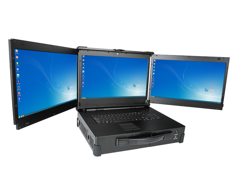 三屏加固便攜機(jī),移動工作站,DT-S1437CU-FD2K