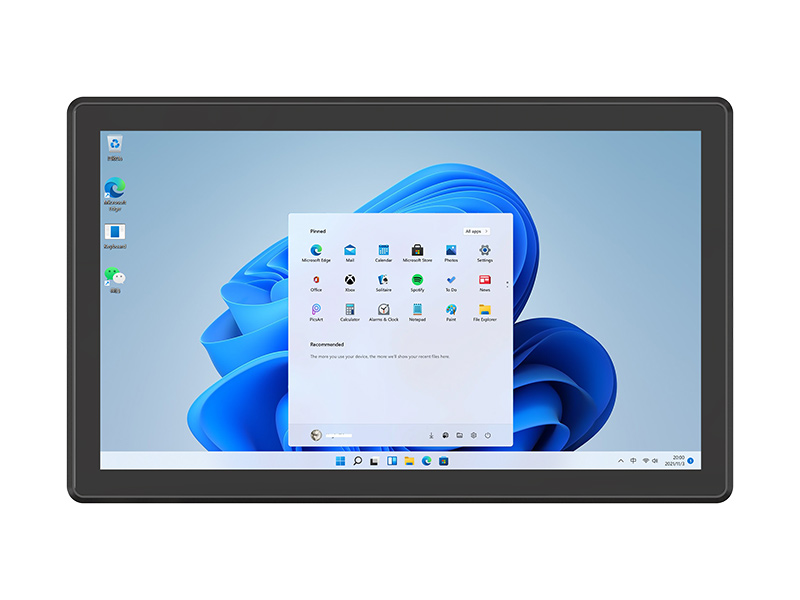 18.5寸觸摸工控一體機(jī),工業(yè)一體機(jī)電腦廠家,DTP-1859-N5100