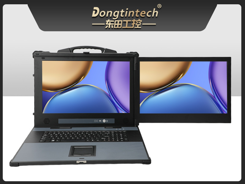 國產(chǎn)雙屏加固便攜機,海光3350麒麟系統(tǒng)主機,DTG-1427ZD-D3350MA
